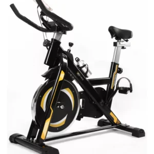 Bicicleta Spinning Com Roda De Inércia De 13kg Wct Fitness Preto Amarelo