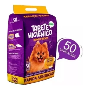 Tapete Higienico Espaço De Bicho 50 Unidades