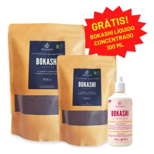 Adubo Bokashi Composto Orgânico Classe A Premium 2kg mais brinde