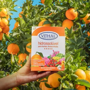 Fertilizante Hidrossolúvel Horta Flores Frutas Vithal 400g