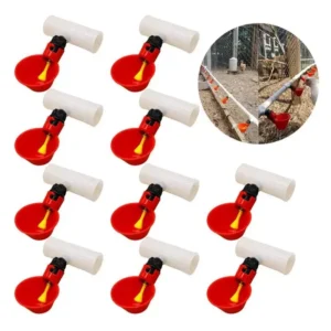 Kit 20 Bebedouros Automáticos Aves Galinha Codorna Conexão T