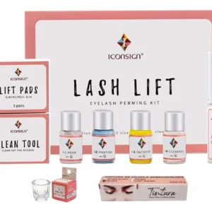 Kit Lash Lifting Tintura e oxidante permanente de Cilios