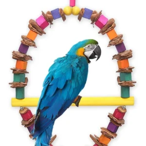 Balanço Brinquedo Grande Papagaio Calopsita Cacatua Arara