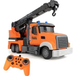 Caminhão Bombeiro, Guindaste Ou Escavadeira Carrinho De Controle Remoto
