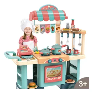 Cozinha Infantil De Brinquedo Bancada Food Truck Replay Kids