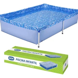 Piscina Retangular Pequena 1000 Litros Portátil - Mor