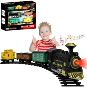Presente Menino Ferrorama Trem Trenzinho Brinquedo Som E Luz